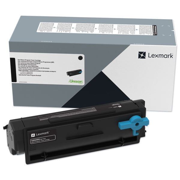 LEXMARK INT'L, INC. B341H00 Return Program High-Yield Toner, 3,000 Page-Yield, Black