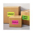 High-Visibility Permanent Laser ID Labels, 5.5 x 8.5, Neon Green, 200/Box Flipcost Flipcost