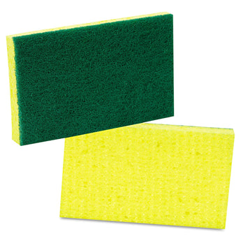 3M/COMMERCIAL TAPE DIV. Medium-Duty Scrubbing Sponge, 3.6 x 6.1, 0.7