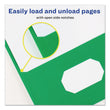 Two-Pocket Folder, Prong Fastener, 0.5" Capacity, 11 x 8.5, Green, 25/Box Flipcost Flipcost