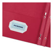Two-Pocket Folder, Prong Fastener, 0.5" Capacity, 11 x 8.5, Red, 25/Box Flipcost Flipcost