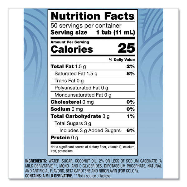 NESTLE Liquid Coffee Creamer, French Vanilla, 0.38 oz Mini Cups, 50/Box