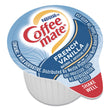NESTLE Liquid Coffee Creamer, French Vanilla, 0.38 oz Mini Cups, 50/Box