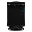 FELLOWES MFG. CO. HEPA and Carbon Filtration Air Purifiers, 200 to 400 sq ft Room Capacity, Black
