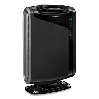 FELLOWES MFG. CO. HEPA and Carbon Filtration Air Purifiers, 300 to 600 sq ft Room Capacity, Black