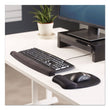 FELLOWES MFG. CO. Memory Foam Keyboard Wrist Rest, 19.31 x 2.31, Black
