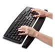 FELLOWES MFG. CO. Memory Foam Keyboard Wrist Rest, 19.31 x 2.31, Black