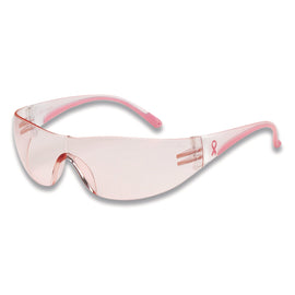 Eva Optical Safety Glasses, Scratch-Resistant, Pink Lens, Pink/Clear Frame Flipcost Flipcost