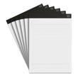 TRU RED™ Notepads, Meeting-Minutes/Notes Format, 50 White 8.5 x 11.75 Sheets, 6/Pack