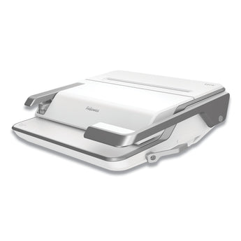 FELLOWES MFG. CO. Lyra 3-in-1 Binding Center, 300 Sheets, 16.63 x 15.62 x 6.03, White/Gray