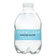 TRUE CLEAR Purified Bottled Water, 8 oz Bottle, 24 Bottles/Carton, 168 Cartons/Pallet
