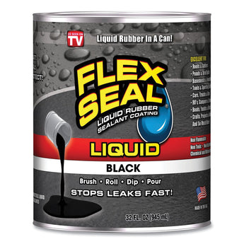 SWIFT RESPONSE LLC Liquid Rubber, 32 oz Can, Black