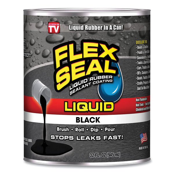 SWIFT RESPONSE LLC Liquid Rubber, 32 oz Can, Black