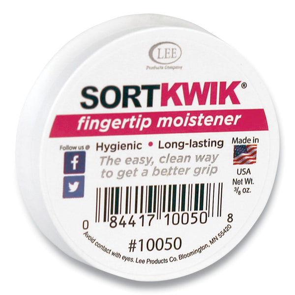 LEE PRODUCTS COMPANY Sortkwik Fingertip Moisteners, 0.38 oz, Pink
