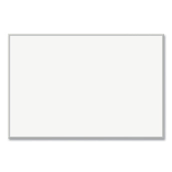 U BRANDS Magnetic Dry Erase Board with Aluminum Frame, 70 x 47, White Surface, Silver Frame