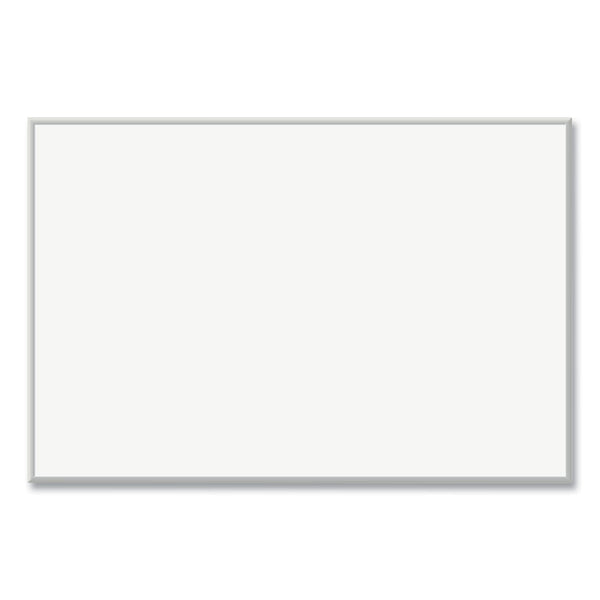 U BRANDS Magnetic Dry Erase Board with Aluminum Frame, 70 x 47, White Surface, Silver Frame