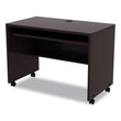 ALERA Alera Valencia Series Mobile Workstation Desk, 41.38" x 23.63" x 30", Espresso