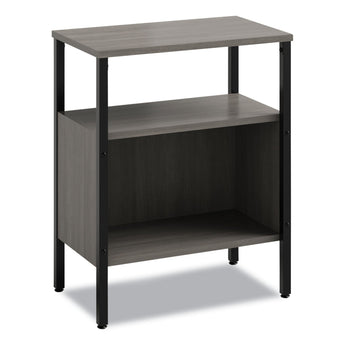 SAFCO PRODUCTS Simple Storage, Two-Shelf, 23.5w x 14d x 29.6h, Gray