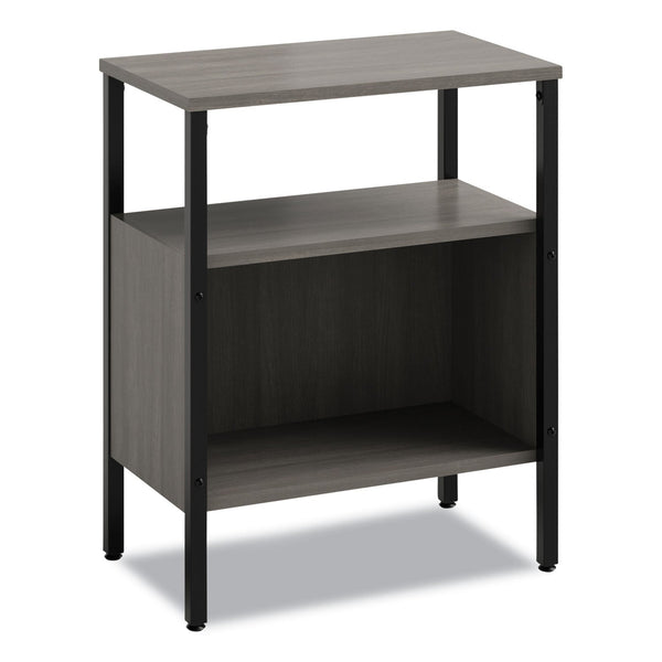 SAFCO PRODUCTS Simple Storage, Two-Shelf, 23.5w x 14d x 29.6h, Gray