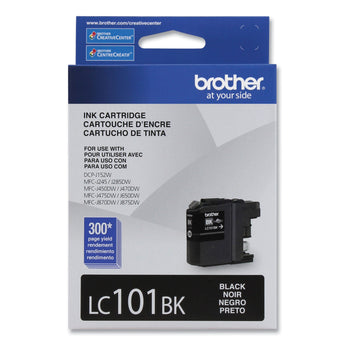 BROTHER INTL. CORP. LC101BK Innobella Ink, 300 Page-Yield, Black