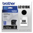 BROTHER INTL. CORP. LC101BK Innobella Ink, 300 Page-Yield, Black