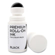 COSCO Premium Roll-On Ink, 2 oz, Black