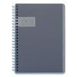 Oxford™ Idea Collective Professional Notebook, 1-Subject, Medium/College Rule, Gray Cover, (80) 8 x 4.87 Sheets