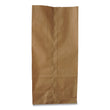 GEN Grocery Paper Bags, 35 lb Capacity, #6, 6" x 3.63" x 11.06", Kraft, 500 Bags