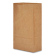 GEN Grocery Paper Bags, 35 lb Capacity, #6, 6" x 3.63" x 11.06", Kraft, 500 Bags