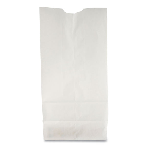 GEN Grocery Paper Bags, 35 lb Capacity, #6, 6" x 3.63" x 11.06", White, 500 Bags