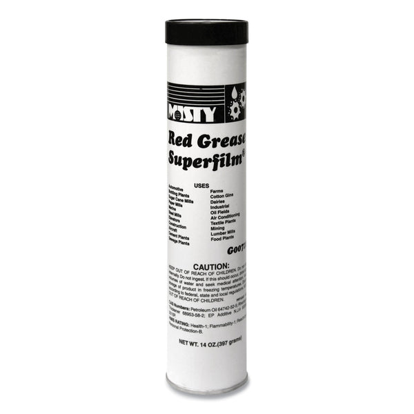 ZEP INC. NLGI #2 Red Grease, 14 oz Tube, 48/Carton