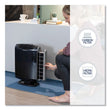 FELLOWES MFG. CO. HEPA and Carbon Filtration Air Purifiers, 200 to 400 sq ft Room Capacity, Black