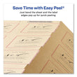 Avery® Square Print-to-the-Edge Labels, Inkjet/Laser Printers, 2 x 2, Kraft Brown, 12/Sheet, 25 Sheets/Pack Flipcost Flipcost