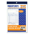 Rediform® Purchase Order Book, 12 Lines, Three-Part Carbonless, 5.5 x 7.88, 50 Forms Total