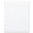 Pacon® Ecology Filler Paper, 3-Hole, 8 x 10.5, Wide/Legal Rule, 150/Pack