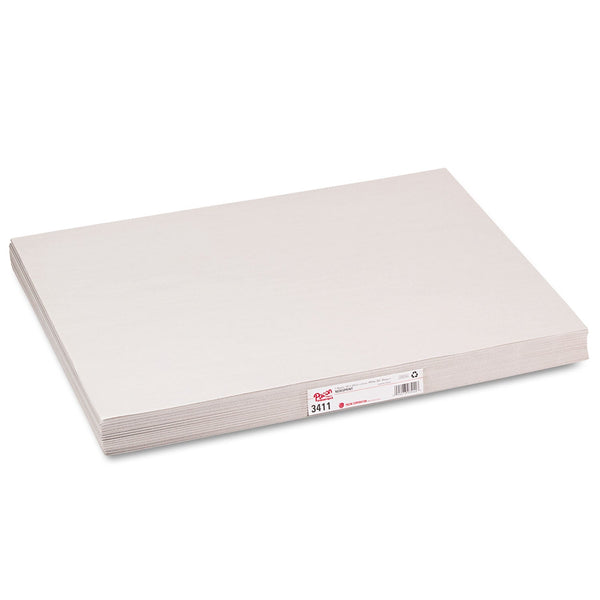 PACON CORPORATION White Newsprint, 30 lb Newsprint Weight, 18 x 24, White, 500/Pack