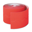 PACON CORPORATION Bordette Decorative Border, 2.25" x 50 ft Roll, Flame Red