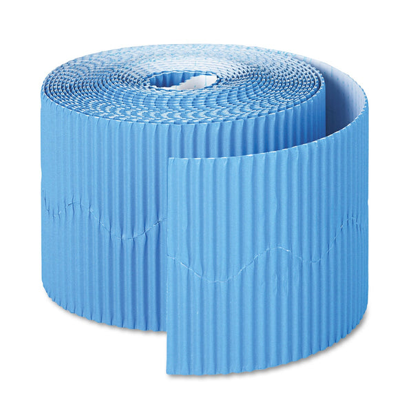 Pacon® Bordette Decorative Border, 2.25" x 50 ft Roll, Brite Blue