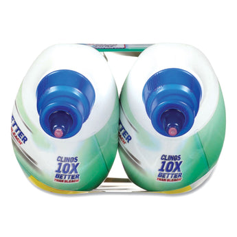 RECKITT BENCKISER Cling and Fresh Toilet Bowl Cleaner, Forest Rain Scent, 24 oz, 2/Pack