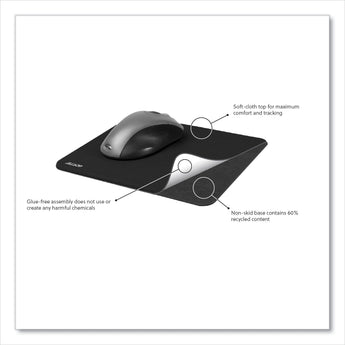 ALLSOP, INC. Naturesmart Mouse Pad, 8.5 x 8, Turtle Design