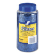 Pacon® Spectra Glitter, 0.04 Hexagon Crystals, Blue, 16 oz Shaker-Top Jar