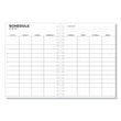 UNIVERSAL OFFICE PRODUCTS Monthly Planner, 11 x 8, Black Cover, 14-Month, Dec 2023 to Jan 2025