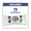 BINNEY & SMITH / CRAYOLA Model Magic Modeling Compound,1 oz Packs, 75 Packs, White, 6 lbs 13 oz