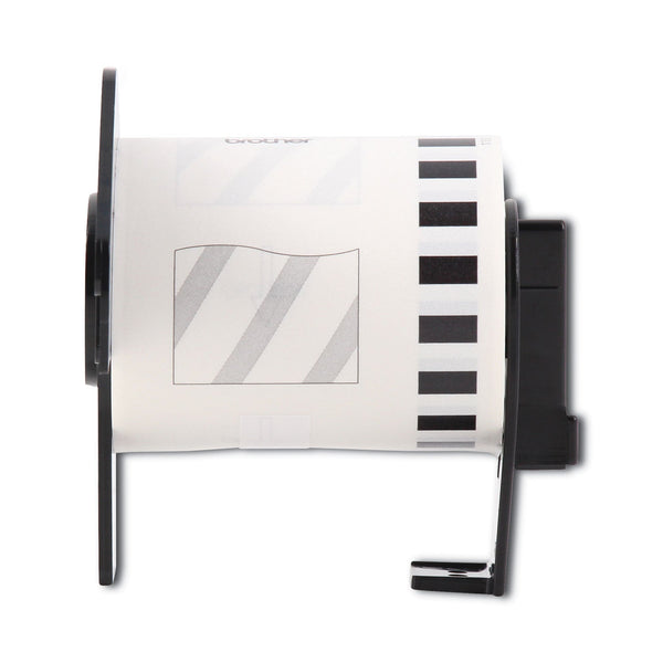 BROTHER INTL. CORP. Continuous Film Label Tape, 2.4" x 50 ft Roll, Clear