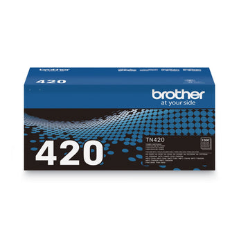 TN420 Toner, 1,200 Page-Yield, Black