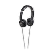 ACCO BRANDS, INC. Hi-Fi Headphones, Plush Sealed Earpads, Black