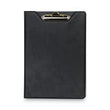 SAMSILL CORPORATION Value Padfolio, Heavyweight Sealed Vinyl, Brass Clip, Inside Front Pocket, Black