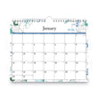 Blue Sky® Lindley Wall Calendar, Lindley Floral Artwork, 11 x 8.75, White/Multicolor Sheets, 12-Month (Jan to Dec): 2024