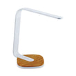 LED Desk Lamp, White/Wood Flipcost Flipcost