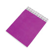 ADVANTUS CORPORATION Crowd Management Wristbands, Sequentially Numbered, 9.75" x 0.75", Purple, 100/Pack